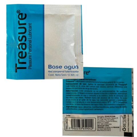 LUBRICANTE TREASURE 5 ML ALMOHADILLA